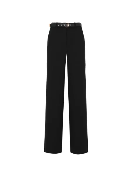 Cu centură pantaloni Max Mara negru
