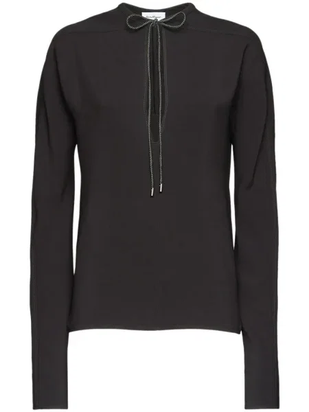 Bluză Ferragamo lungă negru