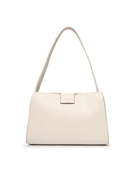 Ročna torba TOUS CITY M. KAOS ICON Écru