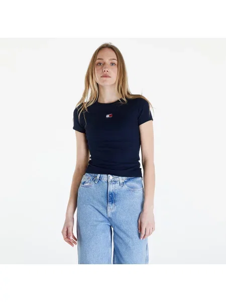 T-Shirt Tommy Jeans σκούρο μπλε