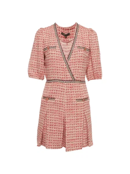 Rochie mini Maje din tweed