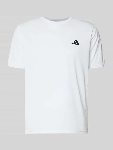 T-shirt z nadrukiem z logo Adidas Training biała