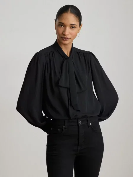 Lauren Ralph Lauren Blúzka čierna