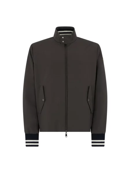Kurtka bomber Moncler dwustronny brązowy
