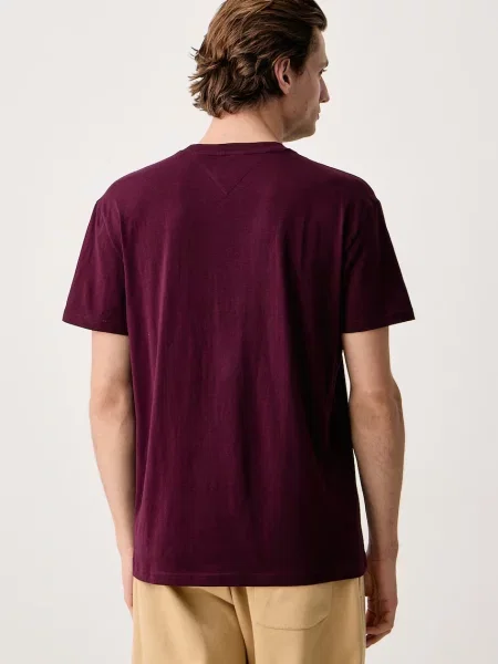 Tommy Jeans T-shirt fioletowa