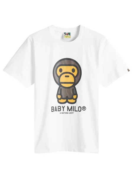 Koszulka dziecięca A Bathing Ape® biała