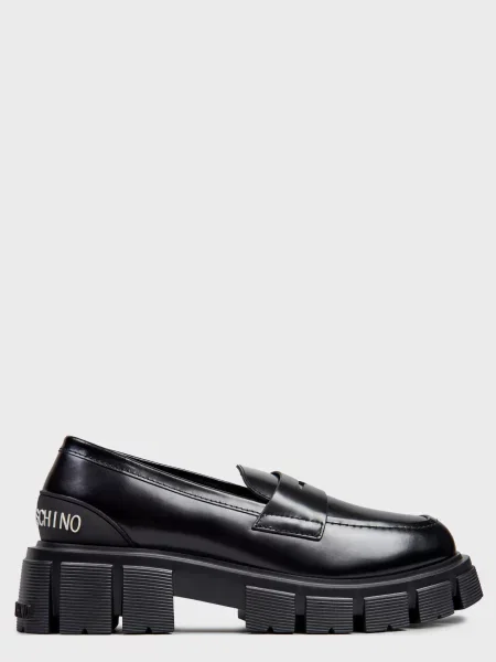 Лоферы Love Moschino черные