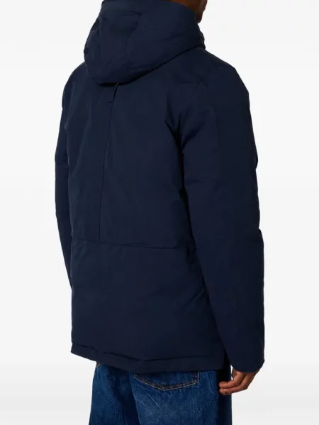 Geacă Paul Smith cu glugă albastru