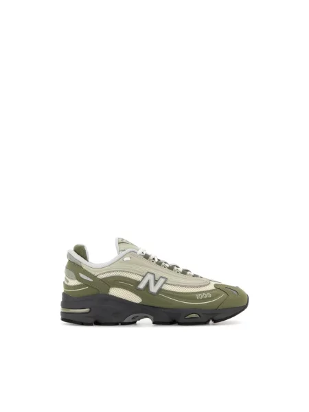Sneakersy New Balance skórzane zielone
