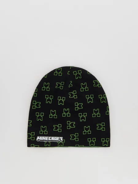 Reserved Minecraft sapka fekete