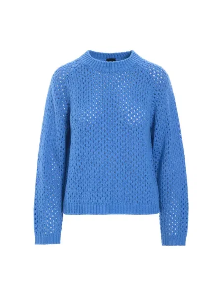 Dzianinowy sweter Bitte Kai Rand niebieski