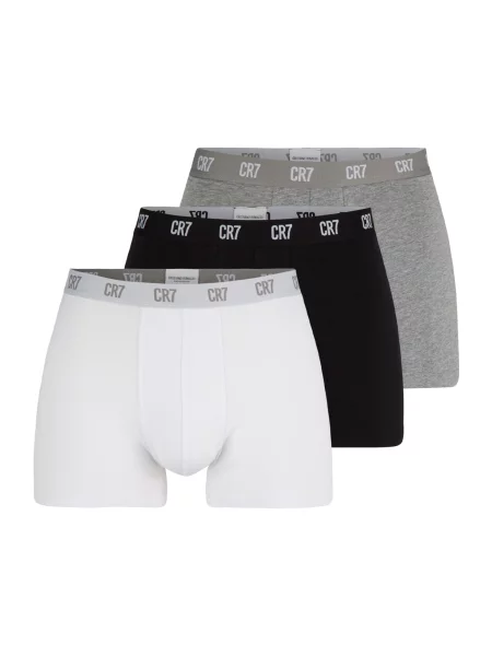 - Cristiano Ronaldo Boksarice pegasto siva / črna bela