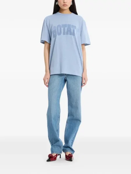 Tricou Rotate Birger Christensen cu imagine albastru