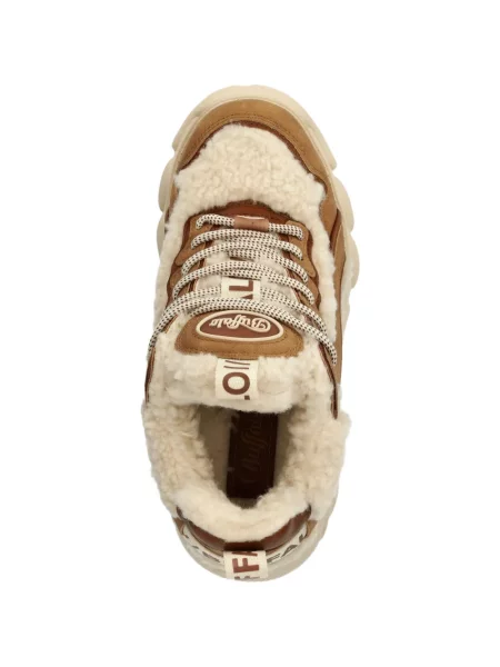Sneakerși Buffalo maro