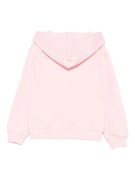Bluza z kapturem dziecięca Moschino różowa