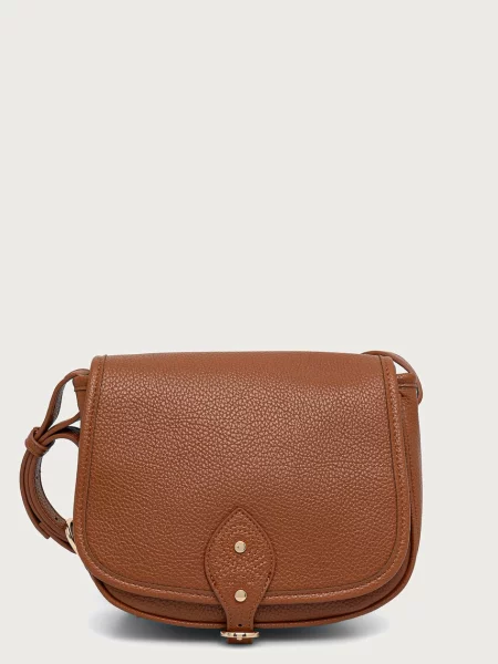 United Colors of Benetton geantă crossbody pentru femei cu imitație de piele maro