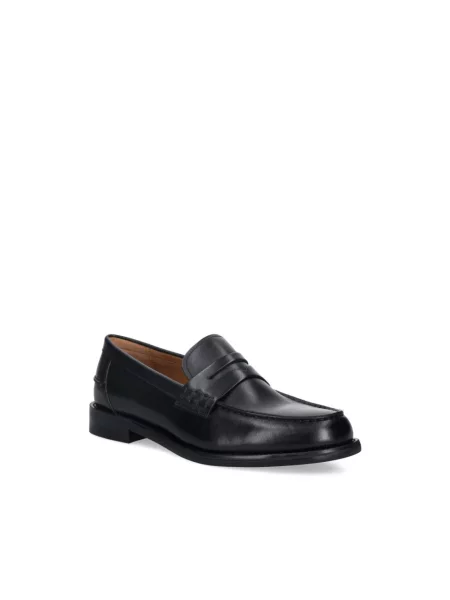 Półbuty Vagabond Shoemakers skórzane na ramiączkach czarne