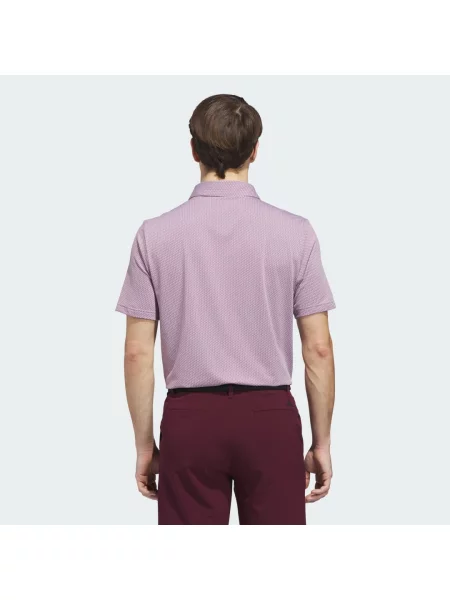 PERFORMANCE TEXTURED POLO SHIRT biała