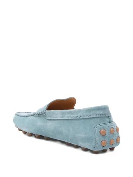 Pantofi loafer Tod's cu bretele albastru