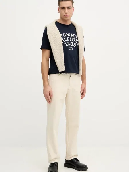 Tommy Hilfiger kratka majica modra
