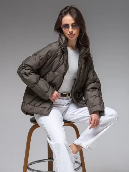 Демісезонна куртка VIVA WEAR світло-зелений зелена