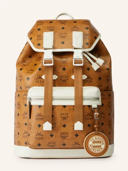 Mcm Plecak Adidas X Bayern X Mcm Brandenburg braun biały