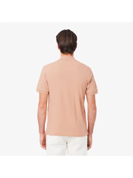 Lacoste Koszulka Polo Classic Fit Light Piqué różowa