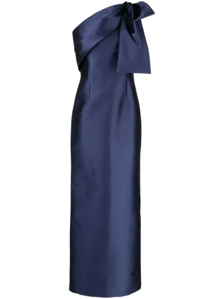 Rochie Sachin & Babi cu funde din satin albastru