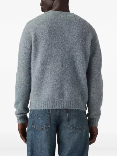 Пуловер Levi's® с V-образно деколте синьо