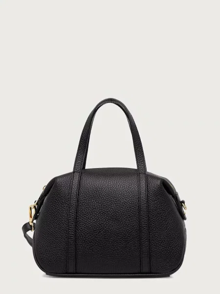 Geantă shopper Answear.lab din piele negru