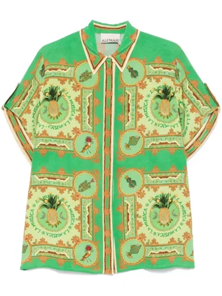 Cămașă Alemais verde