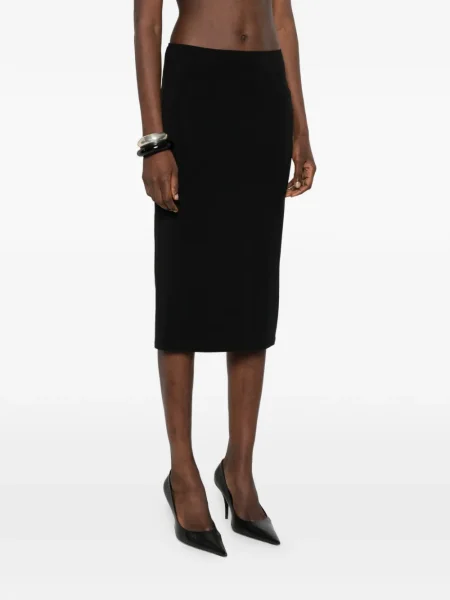 Spódnica midi Alfie do kolan czarna