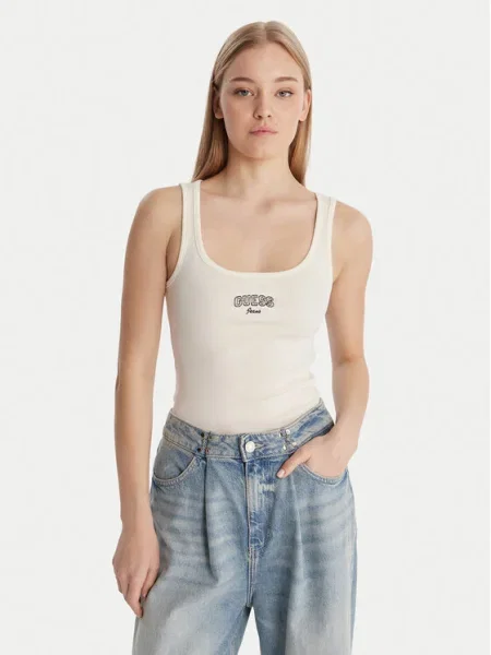 Guess Jeans Felső Ekru