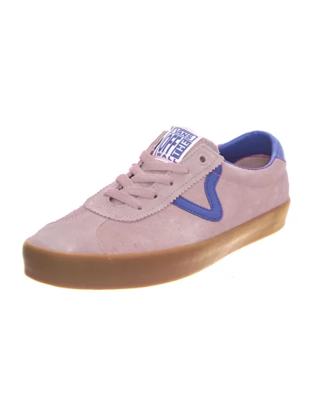 Sneakersy Vans skórzane fioletowe