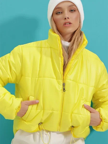 Trend Alacati Stili Демісезонна куртка жовтий