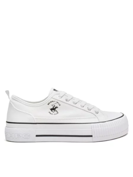 Sneakers Beverly Hills Polo Club λευκό