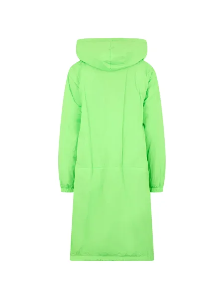 Palton Valentino Garavani cu glugă verde