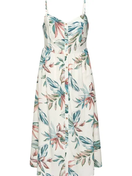 LASCANA Rochie de vară azur / verde / roz pudră alb