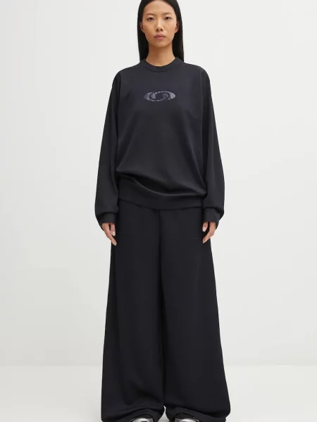 Лонгслив Mm6 Maison Margiela черный