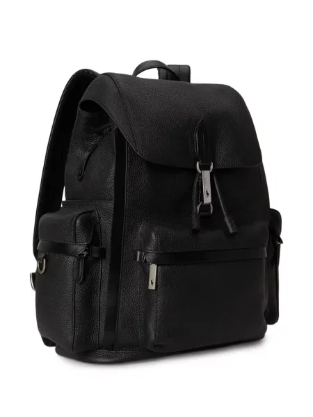 Gulerat șosete Polo Ralph Lauren de lână cu dungi negru