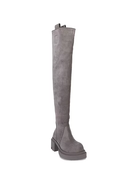 Cizme Rick Owens cu platformă maro