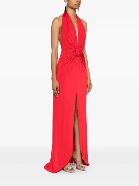 Rochie maxi Nissa de costum roșu