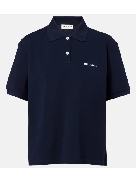 Polo Miu Miu albastru