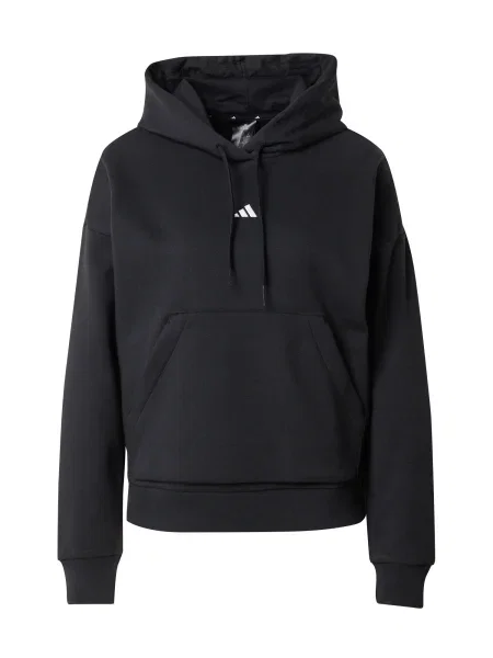 ADIDAS SPORTSWEAR Športová mikina čierna biela