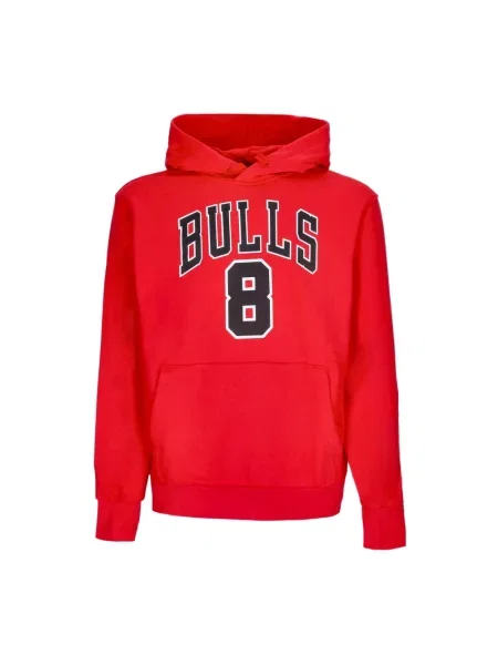 Bluza z kapturem Nike z kapturem czerwona