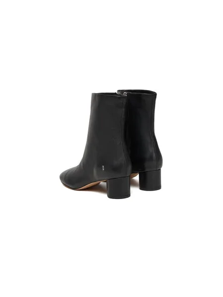 Nokwol bőr csizma Alyssa Black Leather magassarkú Alyssa Black Leather fekete