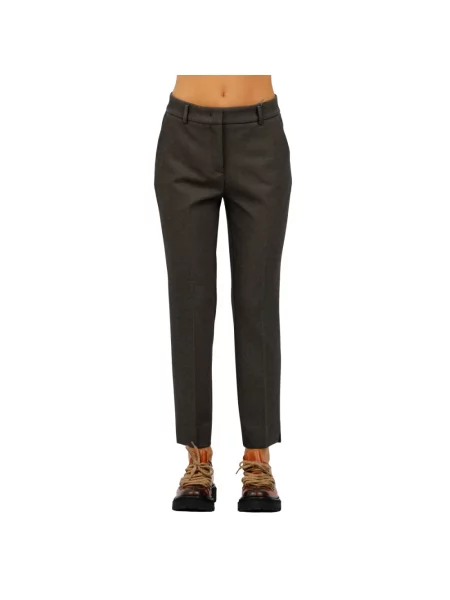 Сhinosy Via Masini 80 z dżerseju szare