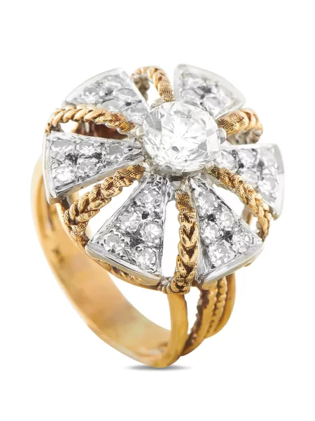 Aur roz diamant inel Lb Exclusive roz