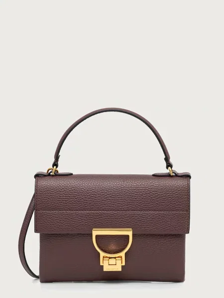 Coccinelle geantă crossbody pentru femei din piele