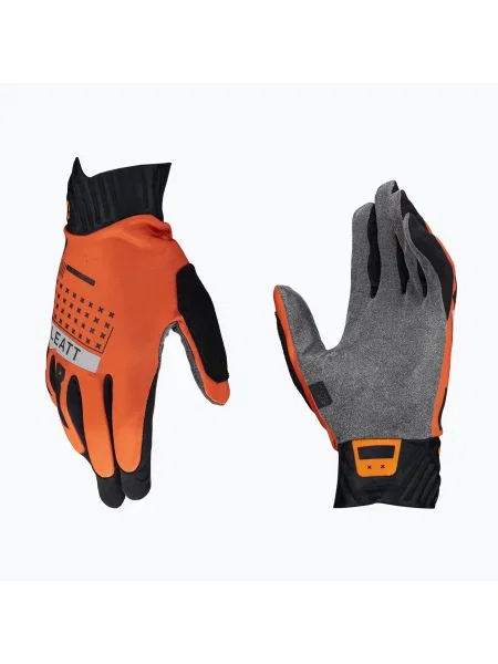 Leatt MTB Windblock világító kerékpáros kesztyű. Méret: M